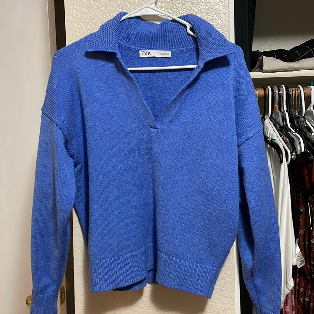 Zara crew new sweater